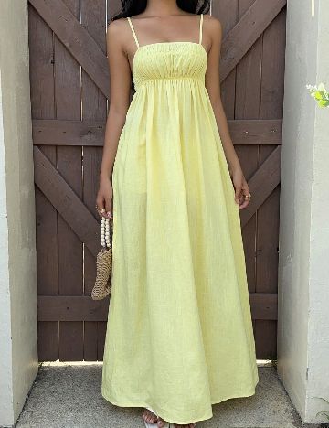 Rochie lunga SHEIN, galben