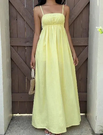 Rochie lunga SHEIN, galben