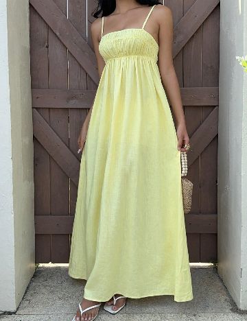 Rochie lunga SHEIN, galben