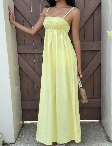 Rochie lunga SHEIN, galben