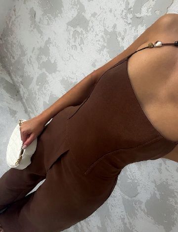 Salopeta SHEIN, maro