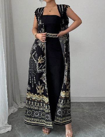 Rochie lunga SHEIN, negru