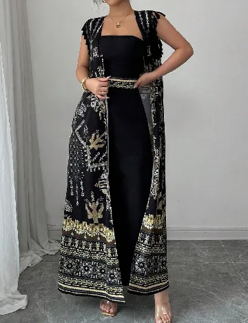 Rochie lunga SHEIN, negru