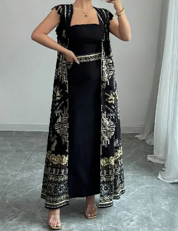 Rochie lunga SHEIN, negru