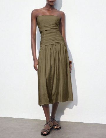 Rochie medie SHEIN, verde