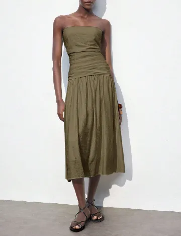 Rochie medie SHEIN, verde