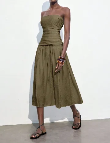 Rochie medie SHEIN, verde