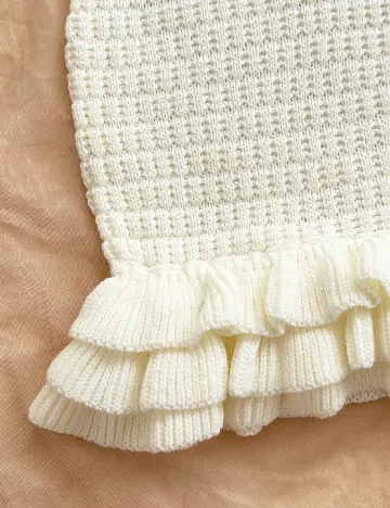 Rochie de plaja SHEIN, ecru