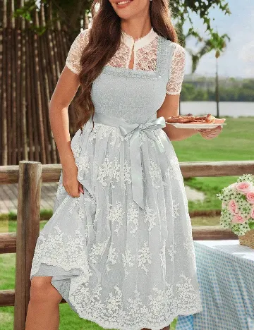 Rochie scurta SHEIN, bleu