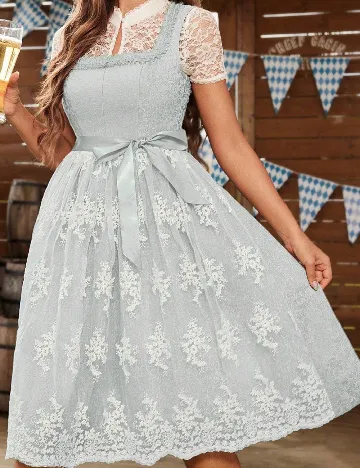 Rochie scurta SHEIN, bleu