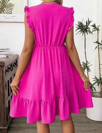 Rochie scurta SHEIN Maternity, fucsia