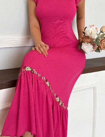 Rochie de noapte SHEIN, roz