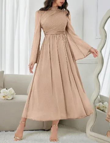 Rochie lunga SHEIN, maro