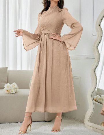 Rochie lunga SHEIN, maro