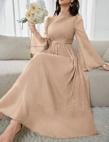 Rochie lunga SHEIN, maro