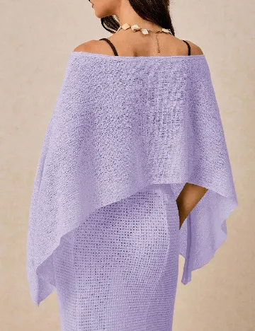 Bluza de plaja SHEIN, mov