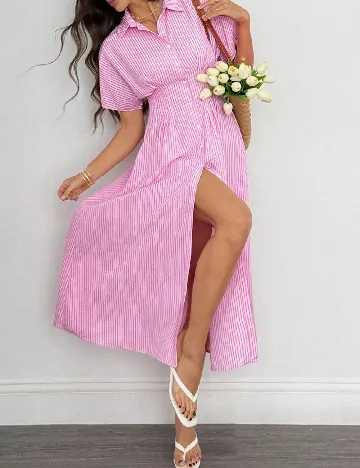 Rochie medie SHEIN, roz