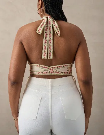 Top SHEIN CURVE, floral