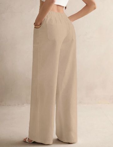 Pantaloni SHEIN, crem