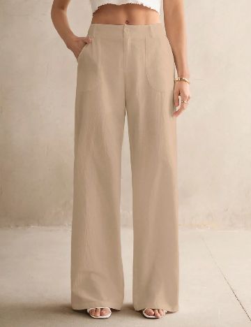 Pantaloni SHEIN, crem