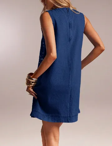 Rochie scurta SHEIN, albastru