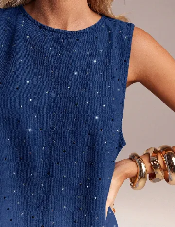 Rochie scurta SHEIN, albastru