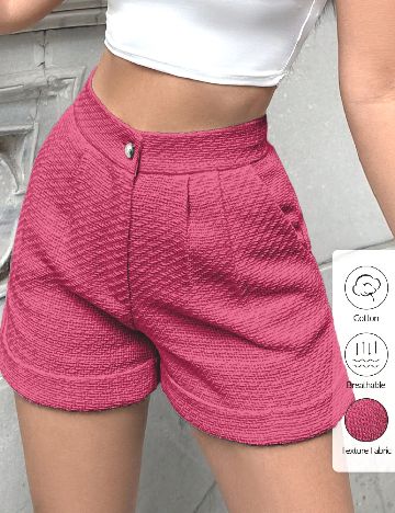 Pantaloni scurti SHEIN, roz