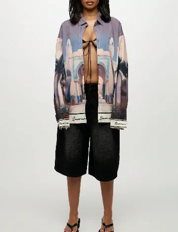 Camasa Oversize SUMWON, mix culori