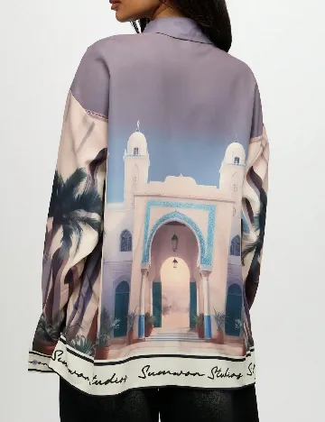 Camasa Oversize SUMWON, mix culori