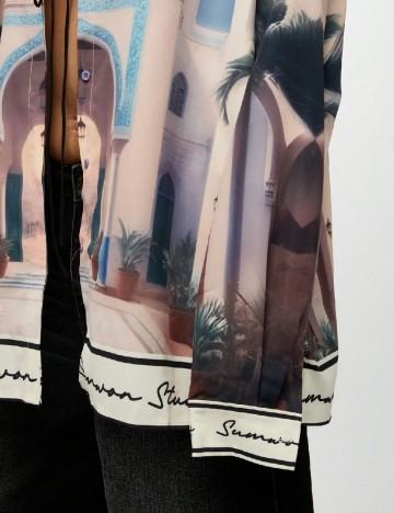 Camasa Oversize SUMWON, mix culori