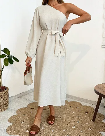 Rochie medie SHEIN, bej