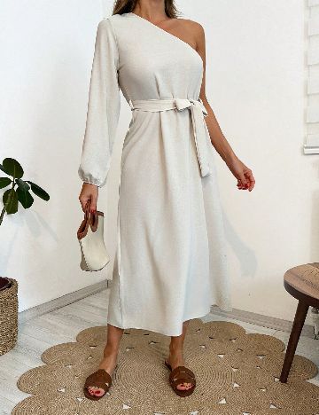 Rochie medie SHEIN, bej