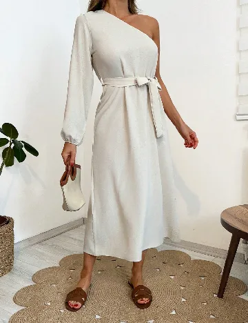 Rochie medie SHEIN, bej