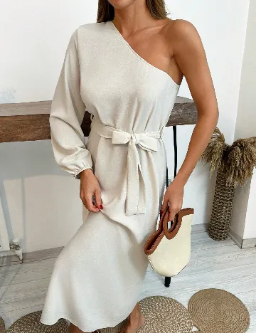 Rochie medie SHEIN, bej