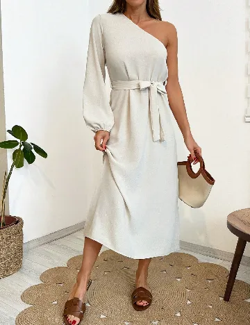 Rochie medie SHEIN, bej