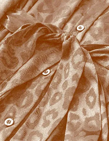 Camasa SHEIN CURVE, maro