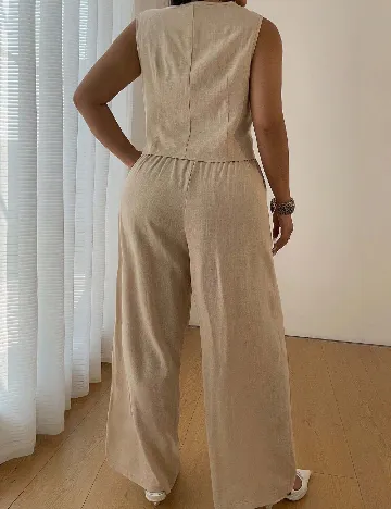 Compleu SHEIN CURVE, crem