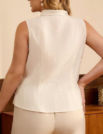 Camasa SHEIN CURVE, crem