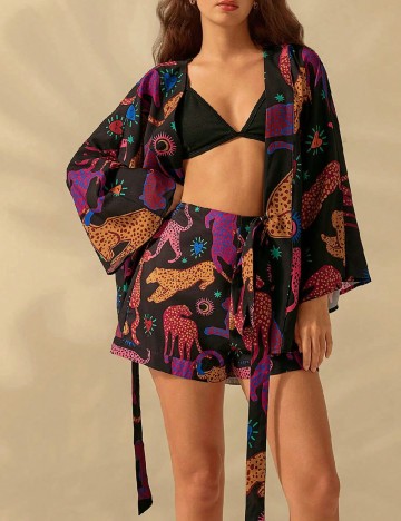 Kimono SHEIN, mix culori