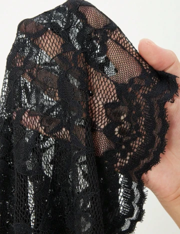 Top SHEIN CURVE, negru