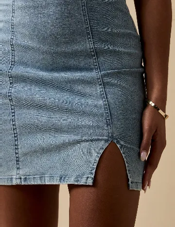 Rochie scurta SHEIN, albastru