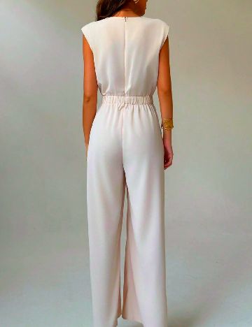 Salopeta SHEIN, crem