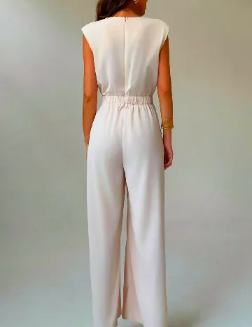 Salopeta SHEIN, crem