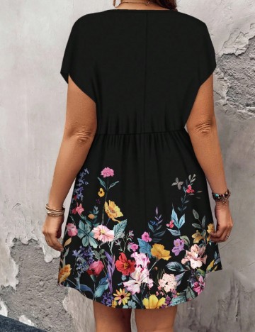 Rochie scurta SHEIN CURVE, negru