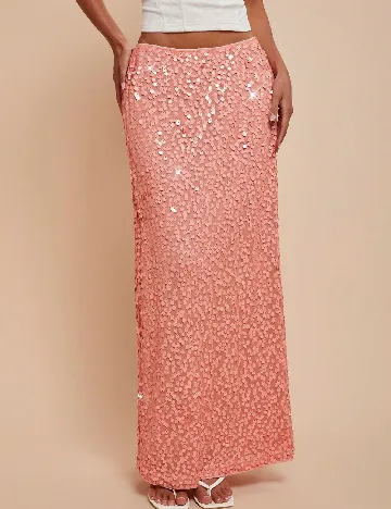 Fusta SHEIN, portocaliu