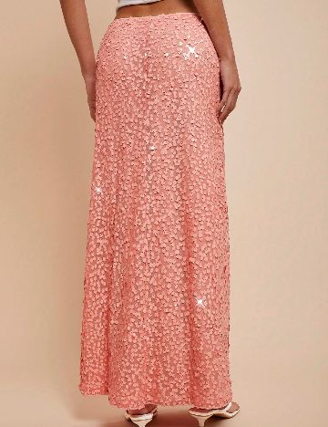 Fusta SHEIN, portocaliu