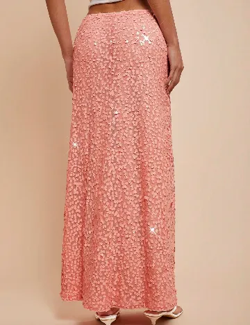 Fusta SHEIN, portocaliu