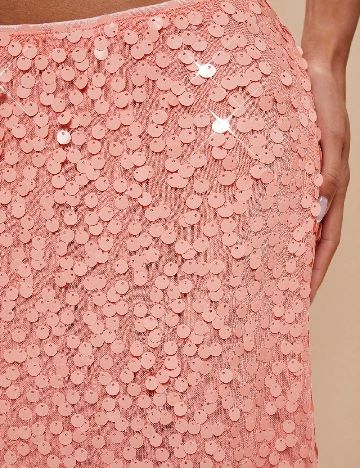 Fusta SHEIN, portocaliu