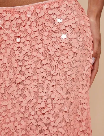 Fusta SHEIN, portocaliu