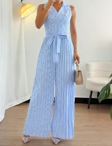 Salopeta SHEIN, albastru